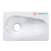 Чаша «Генуя»  чугунная эмалированная для общественных санузлов . УНИВЕРСАЛ