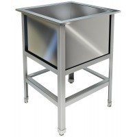 Ванна  нержавеющая МЕДГРАДЪ-ВМС-500/1-Zn