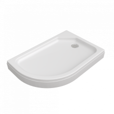 Поддон душевой 120x80 низкий (ПД17) правый