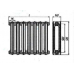 Радиатор чугунный МС-140 300 7 СЕКЦИЙ